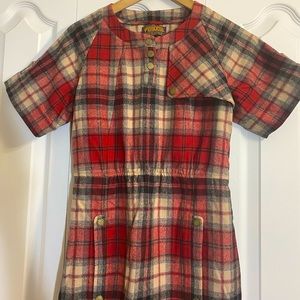 Anthropologie Pendleton Downeast dress.